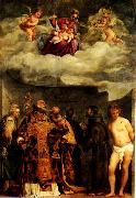 TIZIANO Vecellio Madonna of Frari dg oil painting